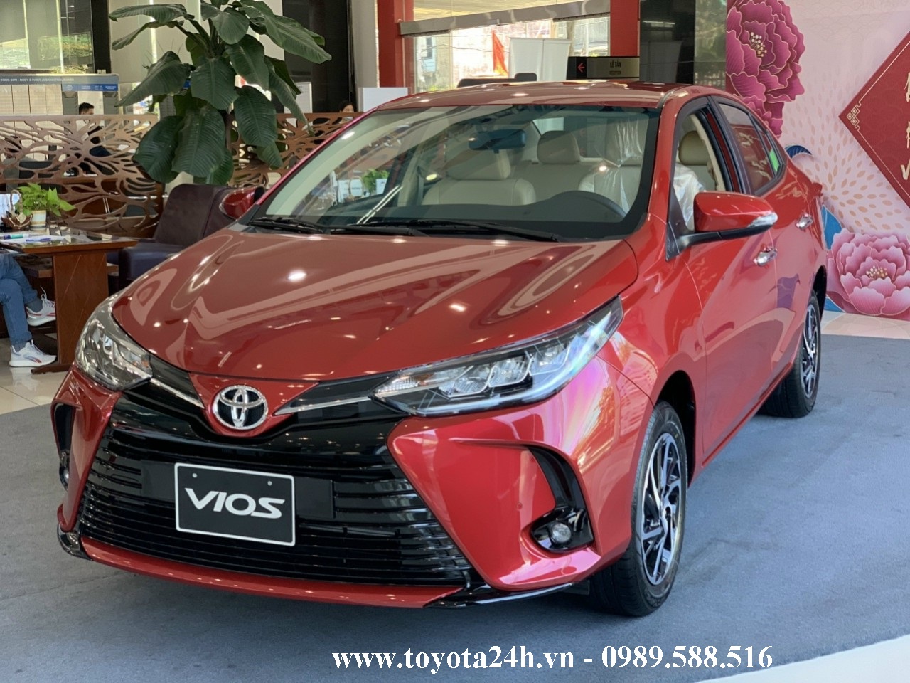 Toyota Vios 2022 Màu Đỏ | Bảng Giá Xe | Hình Ảnh | 1.5G CVT Thông Số Lăn Bánh